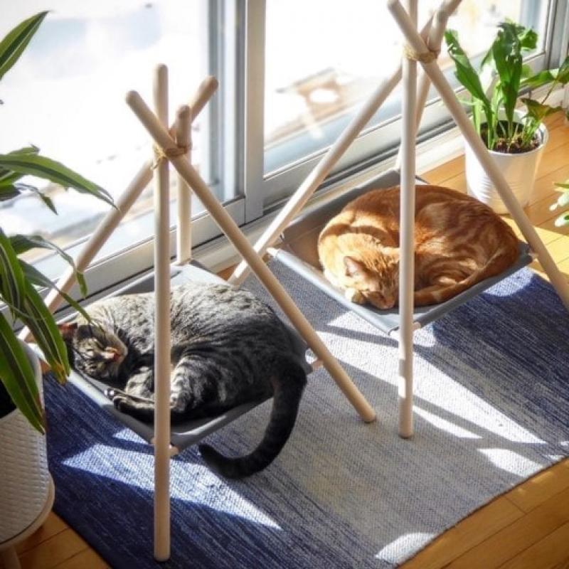 Домик-лежанка для кошек Wigwam