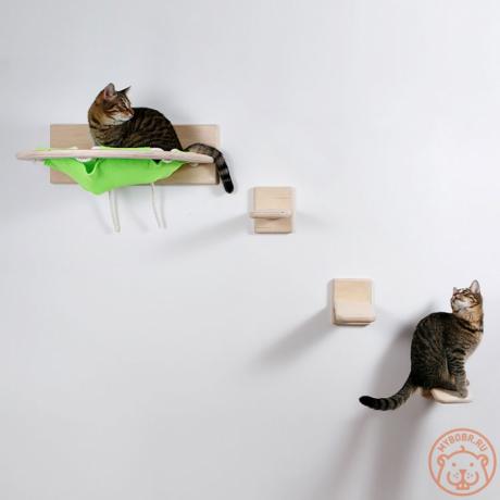Настенный игровой комплекс для кошек «Якуси»