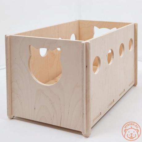 Кото-коробочка домик для кошки, напольный