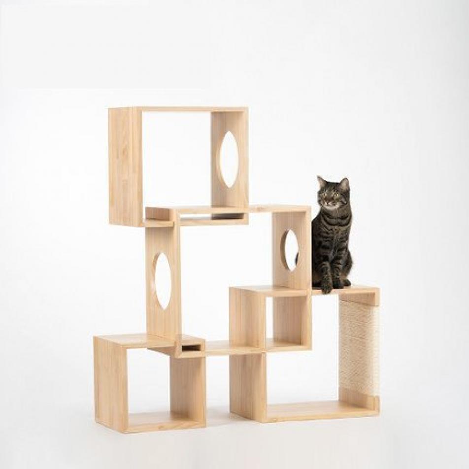 Кошачья игровая этажерка (4 элемента) от Pidan